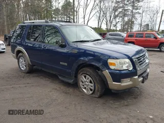 2006 Ford Explorer Eddie Bauer с VIN 1FMEU64816UA57673, выставлен на аукционе IAAI как лот 41732011 с пробегом 163 591 миль миль и . История ставок и продаж доступна на DreamBid. Изображение 1.