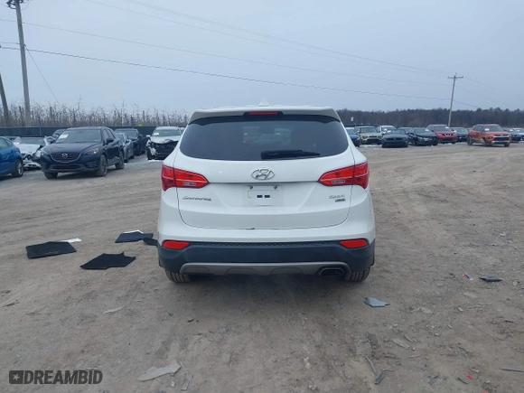 2013 Hyundai Santa Fe Sport with VIN 5XYZTDLB4DG017242, listed as a IAAI auction lot 41616381 with 146,169 mi miles. Bid and sale history available at carsss.com. Image 16.
