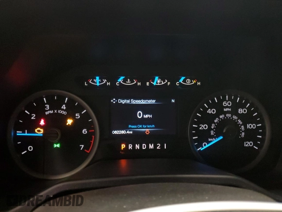 2016 Ford F-150 XLT с VIN 1FTFX1EG5GFD61684, выставлен на аукционе Copart как лот 56030485 с пробегом 62 280 миль миль и Списание • Salvage title. История ставок и продаж доступна на DreamBid. Изображение 9.