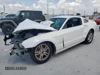 2013 Ford Mustang V6 with VIN 1ZVBP8AM0D5279122, listed as a Copart auction lot 65133915 with Not provided miles and Salvage title. Bid and sale history available at DreamBid. Image 1.