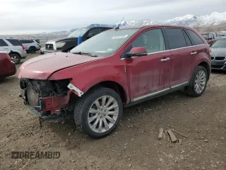 2015 Lincoln MKX with VIN 2LMDJ8JK0FBL34128, listed as a Copart auction lot 45767485 with 110,297 mi miles and Salvage Title. Bid and sale history available at carsss.com. Image 1.