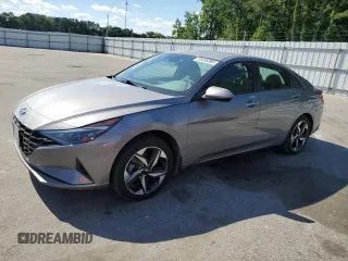 2023 Hyundai Elantra SEL z VIN KMHLS4AG5PU471473, wystawiony jako Copart lot #55456385 z przebiegiem 42 146 mil mil oraz Szkoda całkowita • Salvage title. Historia ofert i sprzedaży dostępna na DreamBid. Obrazek 1.
