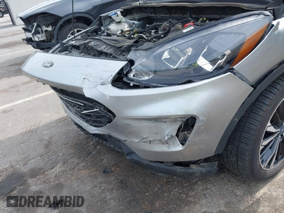 2021 Ford Escape SEL with VIN 1FMCU9H90MUB20898, listed as a IAAI auction lot 42471380 with 56,162 mi miles and . Bid and sale history available at DreamBid. Image 6.