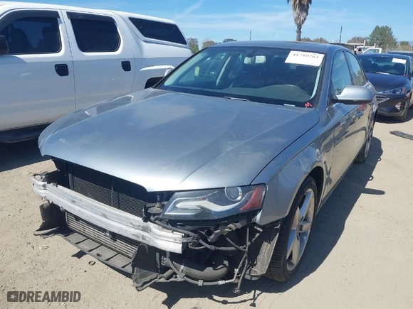 2011 Audi A4 2.0T Premium Plus with VIN WAUFFAFL5BN025009, listed as a IAAI auction lot 41719261 with 126,635 mi miles. Bid and sale history available at carsss.com. Image 2.
