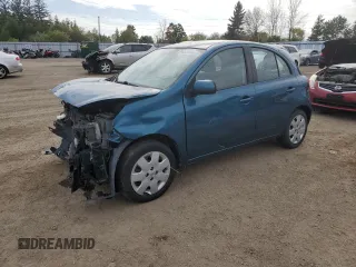 2017 Nissan Micra S with VIN 3N1CK3CP9HL266944, listed as a Copart auction lot 74458944 with 90,329 mi miles and Salvage Title. Bid and sale history available at DreamBid. Image 1.