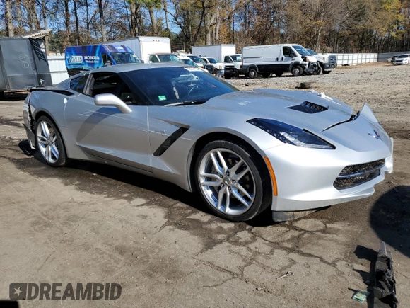2019 Chevrolet Corvette 2LT with VIN 1G1YD2D73K5107276, listed as a Copart auction lot 79177453 with 11,280 mi miles. Bid and sale history available at carsss.com. Image 4.