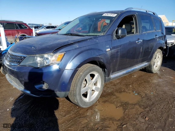 2009 Mitsubishi Outlander XLS with VIN JA4MT41X99Z010427, listed as a Copart auction lot 42637815 with 178,457 mi miles and Clean Title. Bid and sale history available at carsss.com. Image 1.