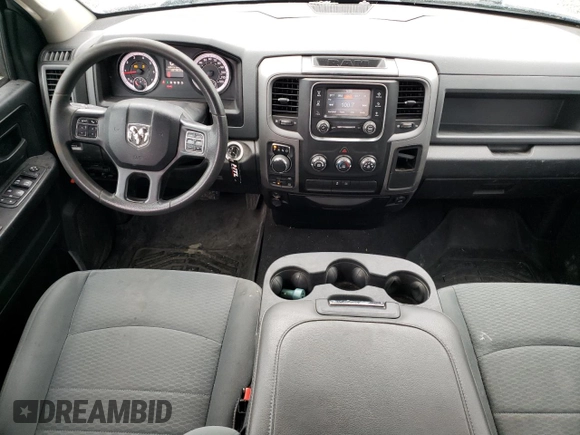2018 Ram 1500 Express with VIN 1C6RR7FG2JS167726, listed as a Copart auction lot 51277085 with 156,195 mi miles and Salvage title. Bid and sale history available at DreamBid. Image 8.
