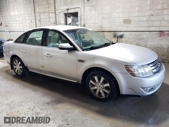 2008 Ford Taurus SEL with VIN 1FAHP24W18G169820, listed as a Copart auction lot 59173415 with 161,749 mi miles and Salvage title. Bid and sale history available at DreamBid. Image 4.