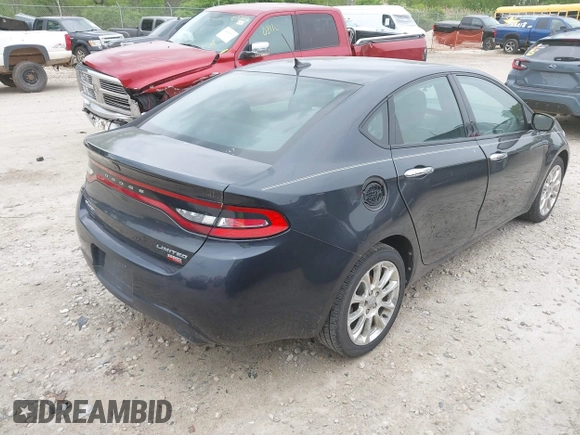 2013 Dodge Dart Limited with VIN 1C3CDFCH2DD155500, listed as a IAAI auction lot 42386654 with 77,461 mi miles and . Bid and sale history available at DreamBid. Image 4.