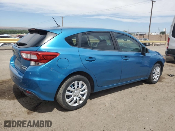2017 Subaru Impreza with VIN 4S3GTAA66H3723148, listed as a Copart auction lot 58191505 with 75,524 mi miles and Salvage title. Bid and sale history available at DreamBid. Image 3.