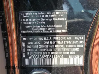 2013 Porsche Boxster with VIN WP0CA2A89DS114504, listed as a Copart auction lot 53711015 with 24,203 mi miles and Salvage Title. Bid and sale history available at carsss.com. Image 13.