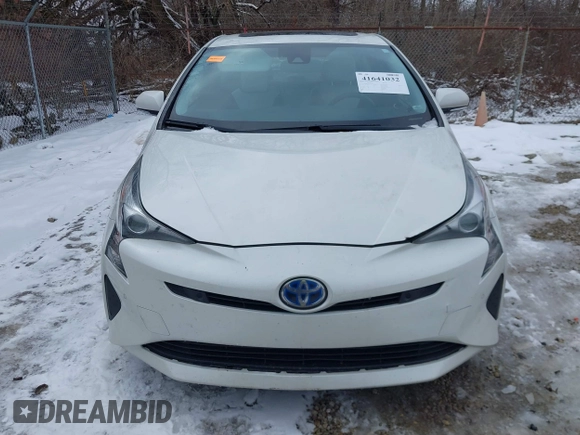 2018 Toyota Prius Two with VIN JTDKARFU9J3054742, listed as a IAAI auction lot 41641032 with 209,986 mi miles. Bid and sale history available at carsss.com. Image 12.
