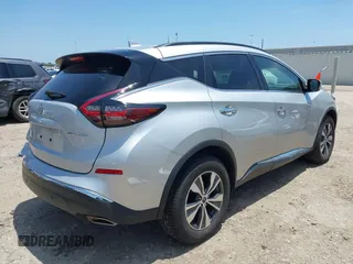 2023 Nissan Murano SV z VIN 5N1AZ2BSXPC136984, wystawiony jako IAAI lot #42258891 z przebiegiem 35 997 mil mil oraz . Historia ofert i sprzedaży dostępna na DreamBid. Obrazek 4.