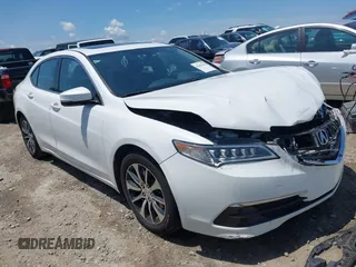 2015 Acura TLX with VIN 19UUB1F36FA028165, listed as a IAAI auction lot 42462426 with 122,080 mi miles and . Bid and sale history available at DreamBid. Image 1.