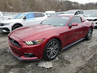 2016 Ford Mustang GT with VIN 1FA6P8CF6G5211047, listed as a Copart auction lot 43239055 with 65,146 mi miles and Salvage Title. Bid and sale history available at carsss.com. Image 1.