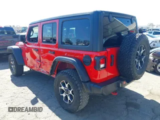 2022 Jeep Wrangler Unlimited Rubicon с VIN 1C4HJXFN5NW129979, выставлен на аукционе IAAI как лот 41725512 с пробегом 36 578 миль миль и . История ставок и продаж доступна на DreamBid. Изображение 3.