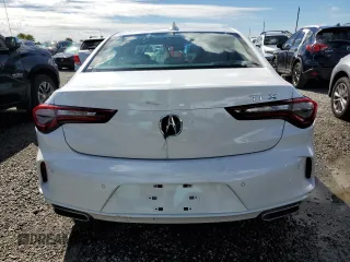 2024 Acura TLX Technology with VIN 19UUB5F45RA000538, listed as a Copart auction lot 73883594 with Not Provided miles and Non Repairable. Bid and sale history available at DreamBid. Image 6.