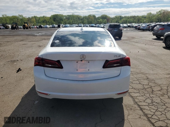 2017 Acura TLX Technology z VIN 19UUB1F58HA005393, wystawiony jako Copart lot #56002715 z przebiegiem 110 215 mil mil oraz Nie do naprawy • Non repairable. Historia ofert i sprzedaży dostępna na DreamBid. Obrazek 6.