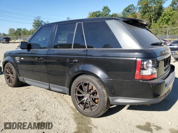 2012 Land Rover Range Rover Sport HSE Lux with VIN SALSK2D47CA744326, listed as a Copart auction lot 75076244 with 138,180 mi miles and Clean Title. Bid and sale history available at DreamBid. Image 2.