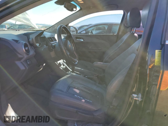 2013 Chevrolet Sonic LTZ with VIN 1G1JE5SH7D4226596, listed as a Copart auction lot 40272184 with 150,981 mi miles and Salvage title. Bid and sale history available at DreamBid. Image 7.