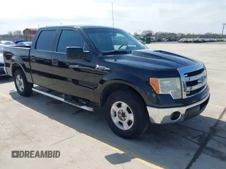 2013 Ford F-150 XL with VIN 1FTEW1CM8DFB46108, listed as a IAAI auction lot 41587199 with 195,251 mi miles. Bid and sale history available at carsss.com. Image 1.
