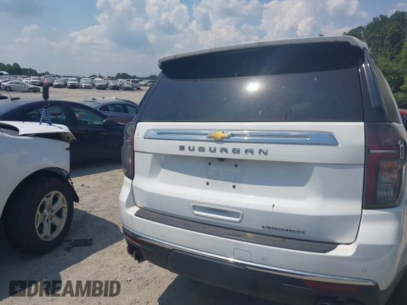 2023 Chevrolet Suburban Premier с VIN 1GNSCFKD5PR546017, выставлен на аукционе IAAI как лот 42584410 с пробегом 43 749 миль миль и . История ставок и продаж доступна на DreamBid. Изображение 16.