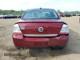 2008 Mercury Sable Premier с VIN 1MEHM42W68G612625, выставлен на аукционе Copart как лот 57071955 с пробегом Не указан миль и Списание • Salvage title. История ставок и продаж доступна на DreamBid. Изображение 6.