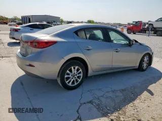 2016 Mazda 3 i Sport with VIN JM1BM1U74G1283341, listed as a Copart auction lot 53243155 with Not Provided miles and Salvage Title. Bid and sale history available at DreamBid. Image 3.