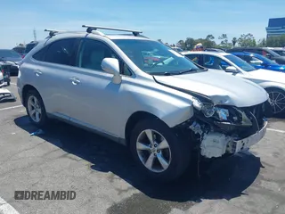 2010 Lexus RX 350 with VIN 2T2ZK1BA0AC001133, listed as a IAAI auction lot 42665500 with 151,574 mi miles and . Bid and sale history available at DreamBid. Image 1.
