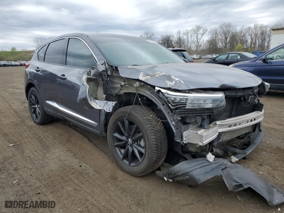 2019 Acura RDX w/Advance Pkg with VIN 5J8TC2H77KL000596, listed as a Copart auction lot 54055655 with 90,939 mi miles and Salvage Title. Bid and sale history available at carsss.com. Image 4.