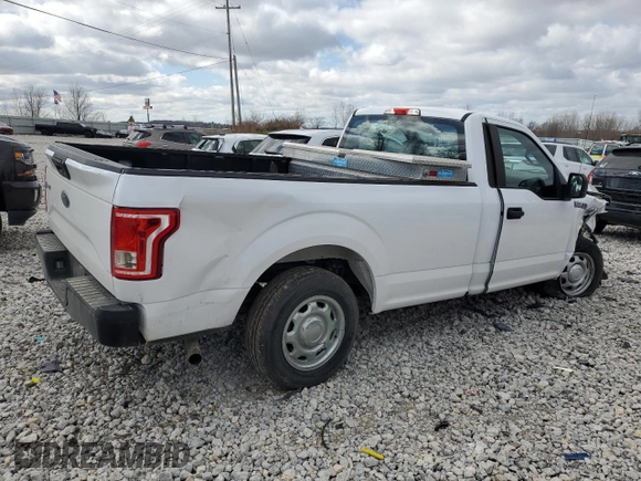 2017 Ford F-150 XL with VIN 1FTMF1C80HKE53252, listed as a Copart auction lot 52115105 with 185,662 mi miles and Clean Title. Bid and sale history available at carsss.com. Image 3.