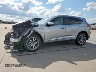 2022 Acura RDX Technology with VIN 5J8TC2H52NL018734, listed as a Copart auction lot 56033955 with 29,229 mi miles and Salvage title. Bid and sale history available at DreamBid. Image 1.