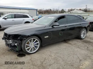 2015 BMW 7 Series 750Li xDrive with VIN WBAYF8C54FD654795, listed as a Copart auction lot 82381894 with 56,968 mi miles and Salvage Title. Bid and sale history available at carsss.com. Image 1.