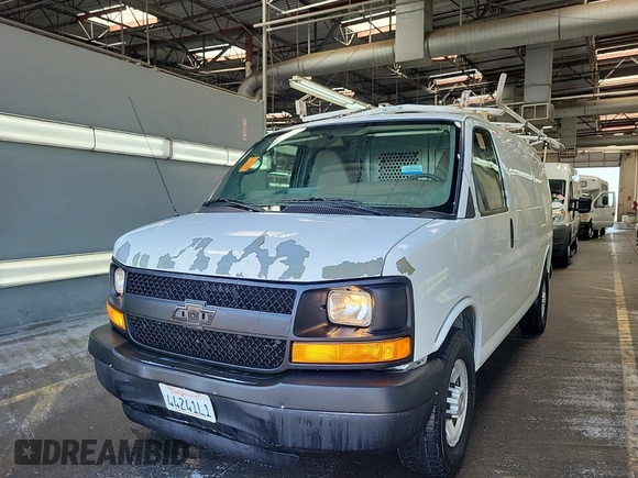 2012 Chevrolet Express Cargo with VIN 1GCWGFCA8C1179156, listed as a IAAI auction lot 42667299 with 168,910 mi miles and . Bid and sale history available at DreamBid. Image 80.