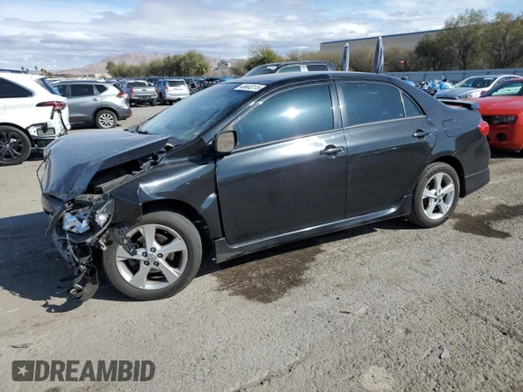 2013 Toyota Corolla L with VIN 5YFBU4EE1DP109085, listed as a Copart auction lot 49443115 with 162,420 mi miles and Salvage Title. Bid and sale history available at carsss.com. Image 1.