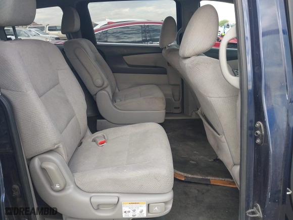2014 Honda Odyssey LX with VIN 5FNRL5H23EB013044, listed as a IAAI auction lot 41644270 with 244,271 mi miles. Bid and sale history available at carsss.com. Image 8.