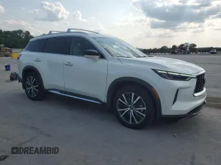 2023 Infiniti QX60 Sensory с VIN 5N1DL1GS7PC363177, выставлен на аукционе Copart как лот 59116235 с пробегом 28 980 миль миль и Списание • Salvage title. История ставок и продаж доступна на DreamBid. Изображение 4.