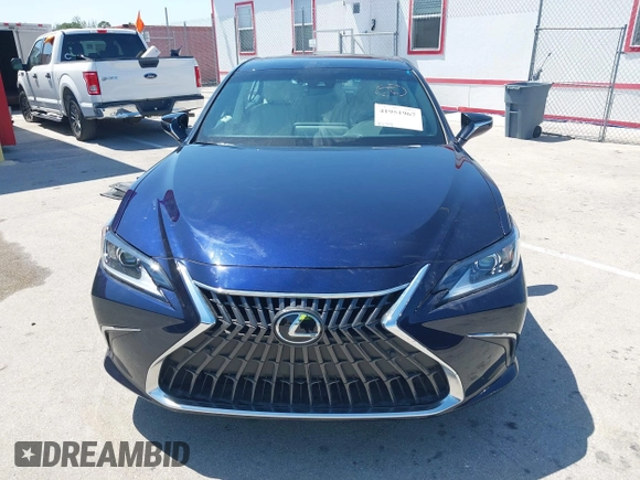 2024 Lexus ES with VIN 58ADZ1B10RU162823, listed as a IAAI auction lot 41951967 with 9,274 mi miles. Bid and sale history available at carsss.com. Image 12.