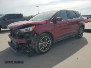 2019 Ford Edge Titanium с VIN 2FMPK3K94KBB75824, выставлен на аукционе Copart как лот 50526625 с пробегом 53 175 миль миль и Списание • Salvage title. История ставок и продаж доступна на DreamBid. Изображение 1.