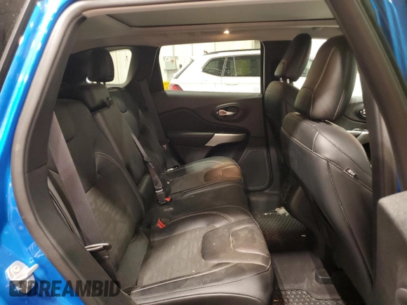 2022 Jeep Cherokee X with VIN 1C4PJMCX1ND526262, listed as a Copart auction lot 45555075 with 27,509 mi miles and Salvage title. Bid and sale history available at DreamBid. Image 11.