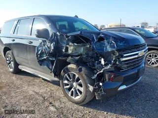 2021 Chevrolet Tahoe LT with VIN 1GNSCNKD0MR120516, listed as a IAAI auction lot 41493807 with 81,002 mi miles. Bid and sale history available at carsss.com. Image 1.