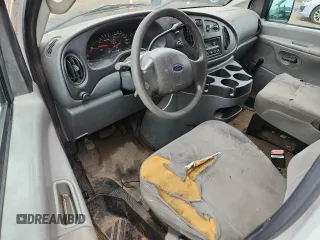 2006 Ford Econoline Cargo with VIN 1FTNE24L16HA86954, listed as a Copart auction lot 63314175 with 207,701 mi miles and Salvage title. Bid and sale history available at DreamBid. Image 8.