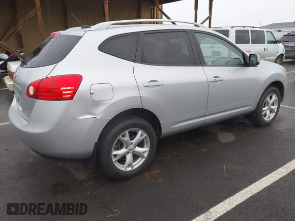 2008 Nissan Rogue SL with VIN JN8AS58V18W120978, listed as a IAAI auction lot 41782879 with 181,137 mi miles and . Bid and sale history available at DreamBid. Image 4.