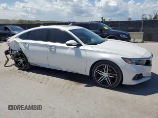 2021 Honda Accord Touring с VIN 1HGCV2F9XMA028096, выставлен на аукционе Copart как лот 61072465 с пробегом 30 274 миль миль и Списание • Salvage title. История ставок и продаж доступна на DreamBid. Изображение 4.