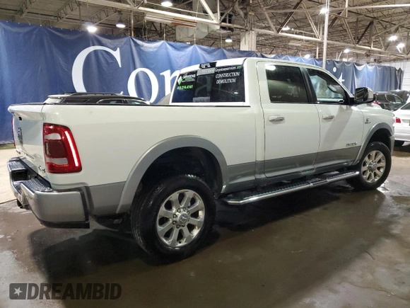 2022 Ram 2500 Laramie with VIN 3C6UR5FL4NG220760, listed as a Copart auction lot 86254084 with 16,528 mi miles and Salvage title. Bid and sale history available at DreamBid. Image 3.