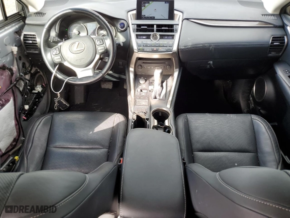 2016 Lexus NX 300h with VIN JTJBJRBZ2G2038184, listed as a Copart auction lot 44702414 with 53,924 mi miles. Bid and sale history available at carsss.com. Image 8.