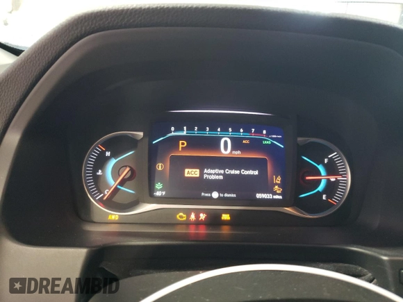 2021 Honda Pilot EX-L with VIN 5FNYF6H53MB044294, listed as a Copart auction lot 57799975 with 59,033 mi miles and Salvage title. Bid and sale history available at DreamBid. Image 9.