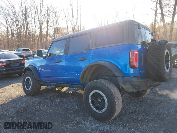 2023 Ford Bronco with VIN 1FMEE5DP4PLB96024, listed as a IAAI auction lot 41805805 with 16,436 mi miles. Bid and sale history available at carsss.com. Image 15.