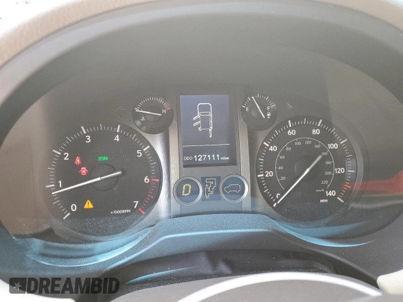 2016 Lexus GX 460 with VIN JTJBM7FX3G5133002, listed as a Copart auction lot 52897155 with 127,111 mi miles and Salvage title. Bid and sale history available at DreamBid. Image 9.